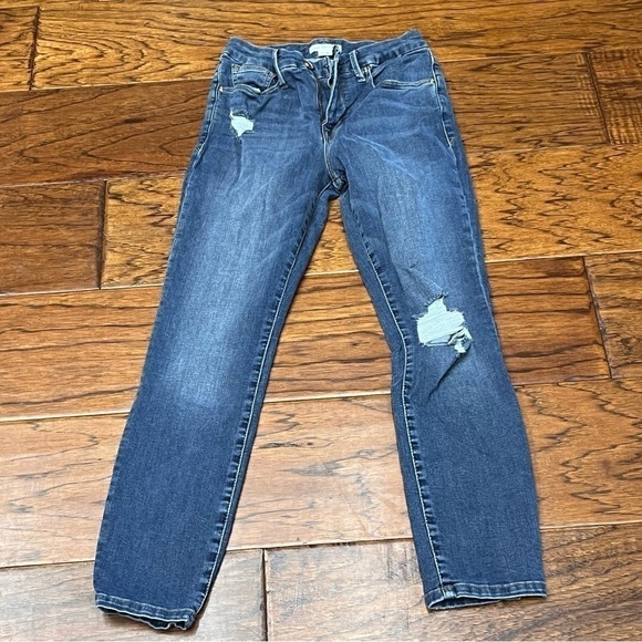 Good American Good Petite Fray Skinny jeans - Picture 3 of 6